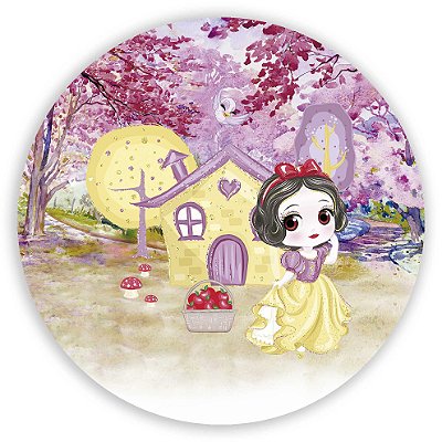 Mini Painel - Branca de Neve - Sublimado 3D