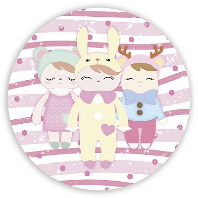 Mini Painel - Bonecas MeToo - Sublimado 3D