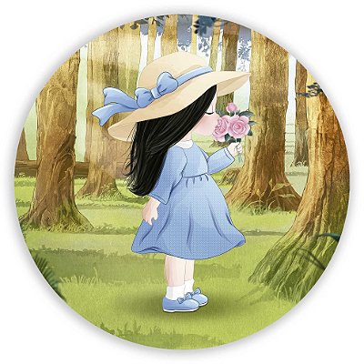 Mini Painel - Boneca Vintage - Sublimado 3D