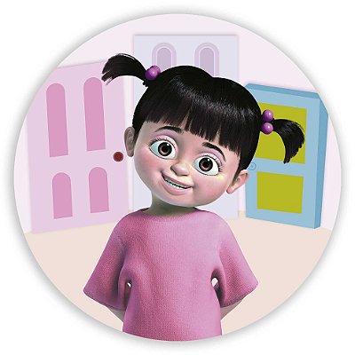 Painel Redondo - Boo - Sublimado 3D