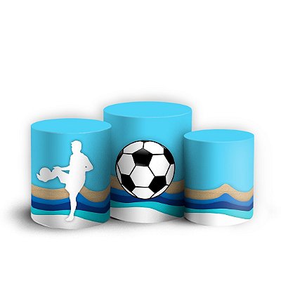 Trio Cilindro - Futevôlei - Sublimado 3D + Elástico