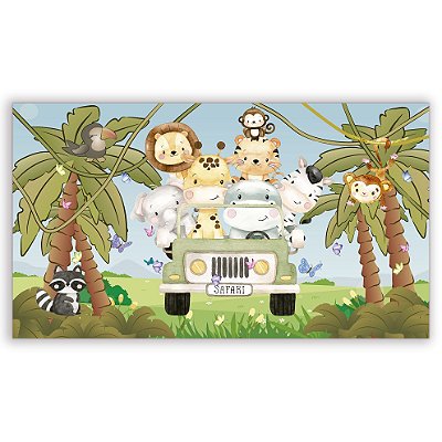 Capa Painel Retangular Sublimado - Safari