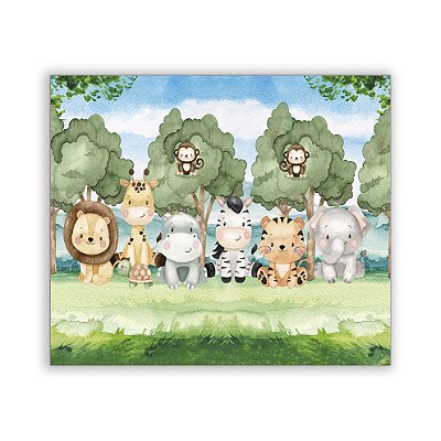 Capa Painel Retangular Sublimado - Safari
