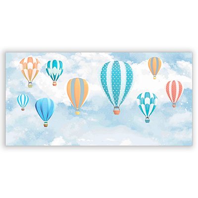 Painel Retangular - Balão - Sublimado 3D