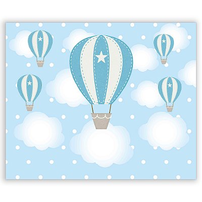 Painel Retangular - Balão - Sublimado 3D