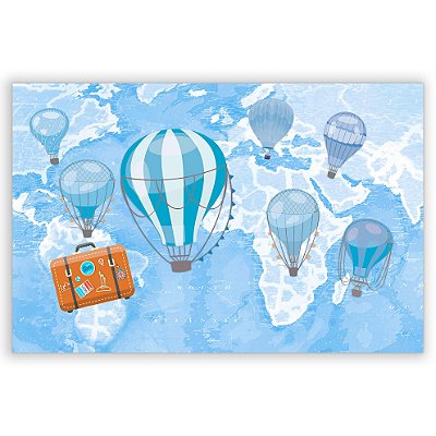 Painel Retangular - Balão - Sublimado 3D