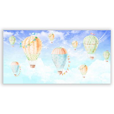 Painel Retangular - Balão - Sublimado 3D