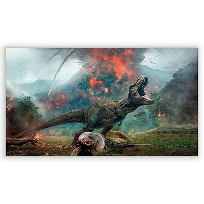 Capa Painel Retangular Sublimado - Dinossauro