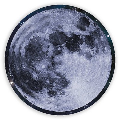 Painel Redondo - Lua - Sublimado 3D