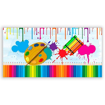 Painel Retangular - ABC - Sublimado 3D