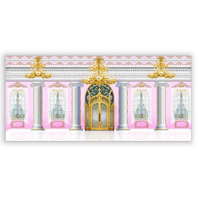 Painel Retangular - Fachada Castelo - Sublimado 3D