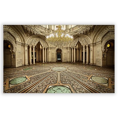 Painel Retangular - Fachada Castelo - Sublimado 3D