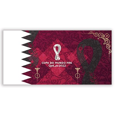 Painel Retangular - Copa Qatar - Sublimado 3D