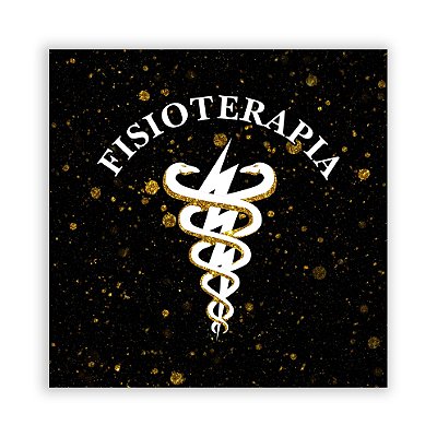 Painel Quadrado - Fisioterapia - Sublimado 3D