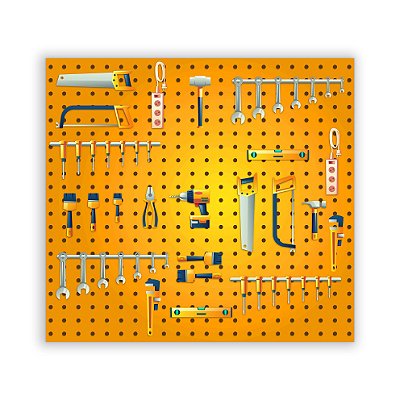 Painel Quadrado - Ferramentas - Sublimado 3D