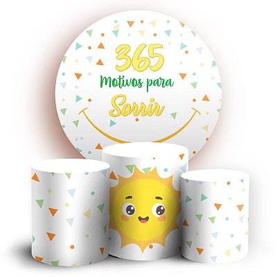 KIT Redondo e Trio - 365 Dias - Sublimado 3D