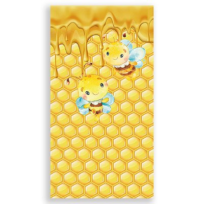 Faixa Lateral - Abelhinha Cute - Sublimado 3D