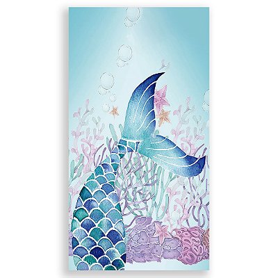 Faixa Lateral - Calda de Sereia - Sublimado 3D