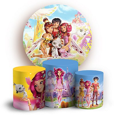 KIT Redondo e Trio - Mundo de Mia - Sublimado 3D