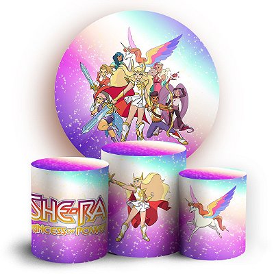 KIT Redondo e Trio - She Ra - Sublimado 3D