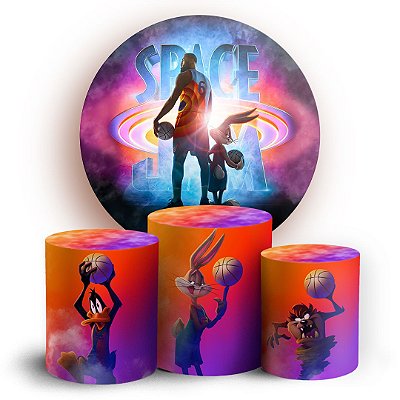 KIT Redondo e Trio - Space Jam - Sublimado 3D