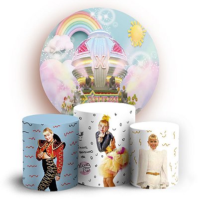 KIT Redondo e Trio - Show da Xuxa - Sublimado 3D