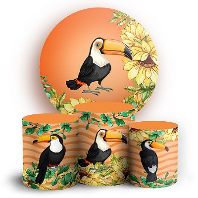 KIT Redondo e Trio -  Tucano - Sublimado 3D