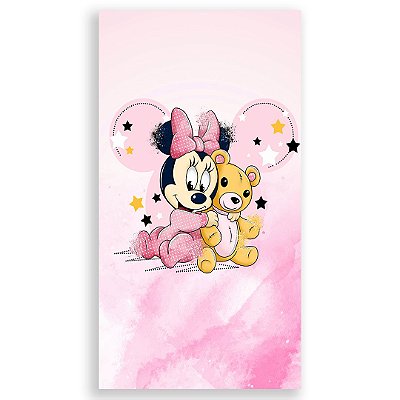 Faixa Lateral - MInnie Baby - Sublimado 3D