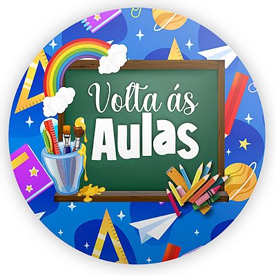 Mini Painel - Volta as Aulas - Sublimado 3D