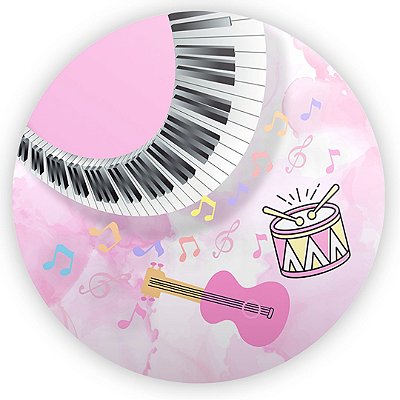 Mini Painel - Nota Musical - Sublimado 3D