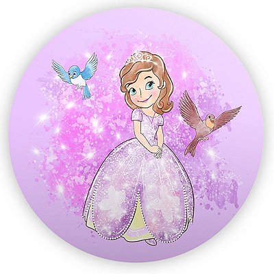 Mini Painel - Princesa Sofia - Sublimado 3D