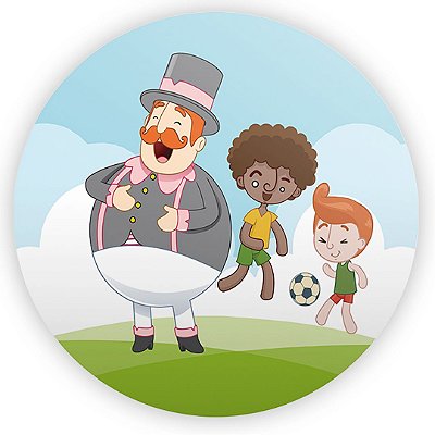 Mini Painel - Mundo Bita - Sublimado 3D