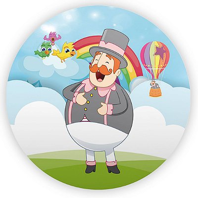 Mini Painel - Mundo Bita - Sublimado 3D