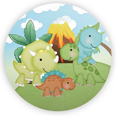 Mini Painel - Dinossauro - Sublimado 3D