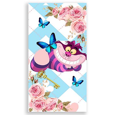 Faixa Lateral - Alice Pais Das Maravilhas Baby - Sublimado 3D