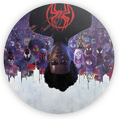 Mini Painel - Miles Morales Homem Aranha - Sublimado 3D