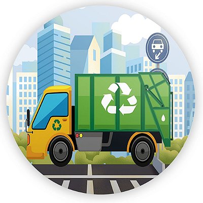 Mini Painel - Reciclagem - Sublimado 3D