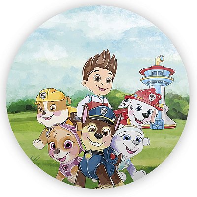 Mini Painel - Patrulha Canina - Sublimado 3D