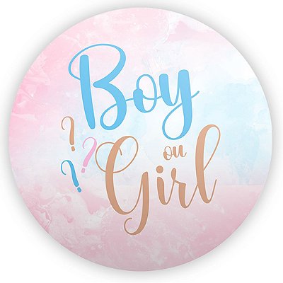 Mini Painel - Cha Revelacao - Sublimado 3D