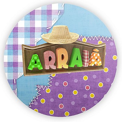 Mini Painel - Festa Junina - Sublimado 3D