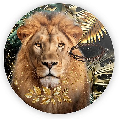 Mini Painel - Jesus Leao De Juda - Sublimado 3D