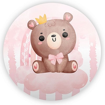 Mini Painel - Ursinha - Sublimado 3D