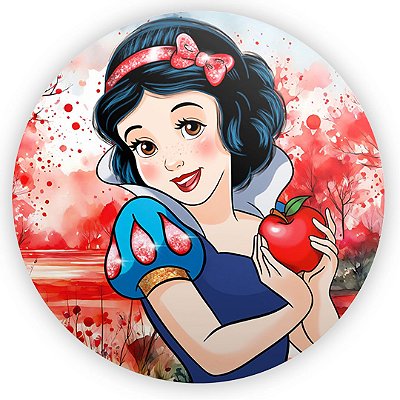 Mini Painel - Branca De Neve - Sublimado 3D