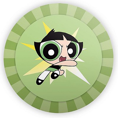 Mini Painel - Docinho As Meninas Super Poderosas - Sublimado 3D