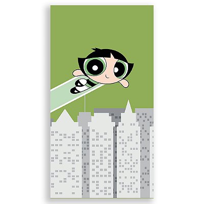 Faixa Lateral - Docinho As Meninas Super Poderosas - Sublimado 3D