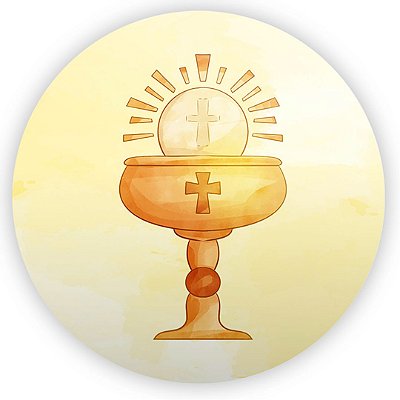 Mini Painel - Primeira Comunhao - Sublimado 3D