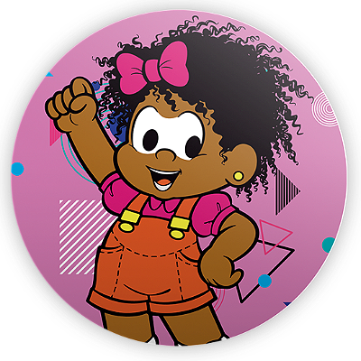 Mini Painel - Turma da Milena - Sublimado 3D