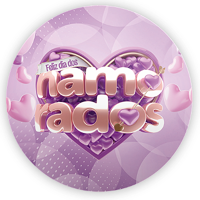 Mini Painel - Dia Dos Namorados - Sublimado 3D