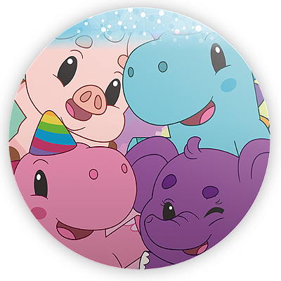 Mini Painel - Baby Tube - Sublimado 3D