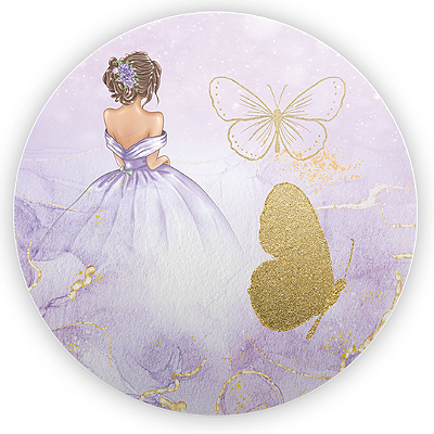 Mini Painel - 15 Anos - Sublimado 3D